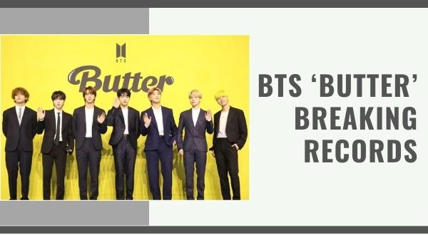 BTS Butter Breaking Records